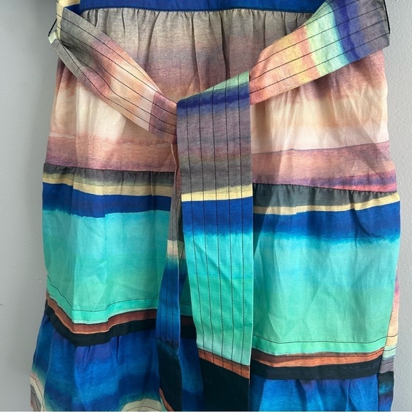 NWT Marie Oliver Callie Dress in Watercolor Print Org $359 - Picture 6 of 6